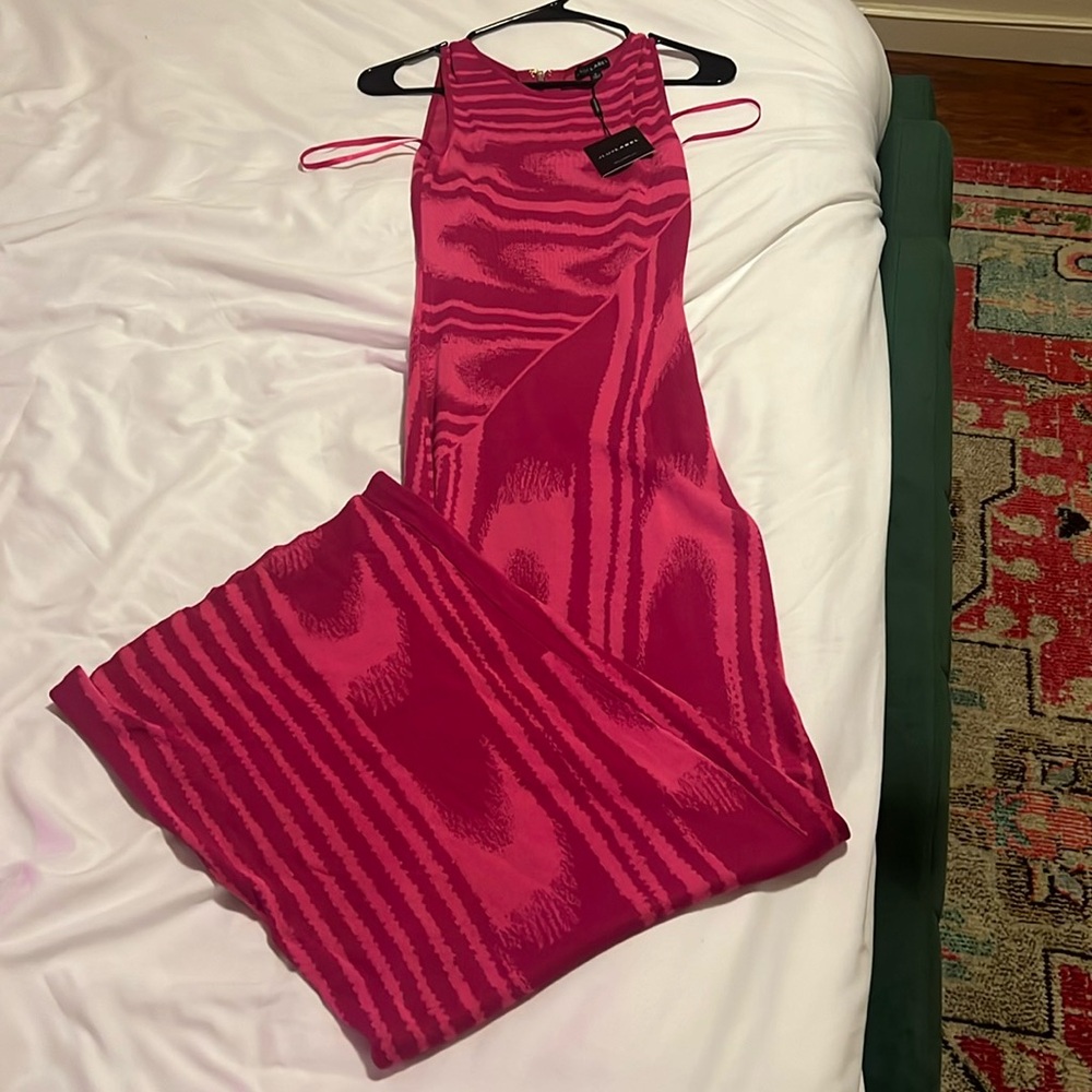 Pink maxi dress
